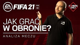 JAK GRAĆ W OBRONIE W FIFA 21 PORADNIK BEJOTTA GAMERSONLY [upl. by Vandyke]