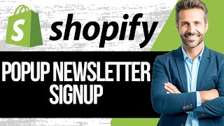 How to Create Pop Up Newsletter Sign Up in Shopify  Full Tutorial 2024 [upl. by Swanhildas590]