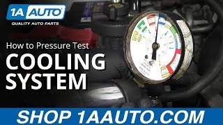 How to Pressure Test Vehicle Cooling System [upl. by Hailahk244]