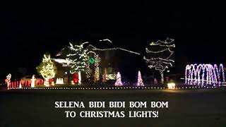 Watch a Texas familys Selenainspired holiday light show [upl. by Ednutabab]