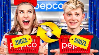 ZAMIANA KOSZYKAMI 😱🎄🎁  PEPCO  Dominik Rupiński amp Agnieszka Grzelak [upl. by Ianahs837]