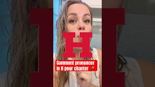 Comment prononcer le H en anglais pour chanter [upl. by Athene]