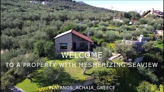 Welcome To A Property With Mesmerizing Sea View  Platanos Achaia Greece [upl. by Forlini456]