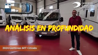 2024 GiottiVan 60T Citroën Gris Artense ANÁLISIS EN PROFUNDIDAD  CARAVANAS SANGAR [upl. by Dachia]