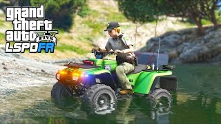 This Park Ranger ATV was AWESOME GTA 5 Mods Gameplay [upl. by Leinahtan238]