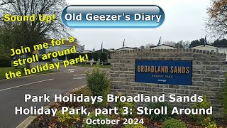 Park Holidays Broadland Sands Holiday Park part 3 Stroll Around October 2024 [upl. by Nylecoj]