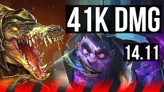 RENEKTON vs DR MUNDO TOP  41k DMG 11313  KR Diamond  1411 [upl. by Yunick663]