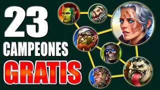 CONSIGUE 23 CAMPEONES GRATIS🌞Códigos promocionales de Raid Shadow Legends🌞 [upl. by Nauqas793]