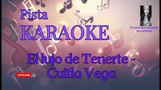 El lujo de tenerte  Pista Karaoke [upl. by Kushner]