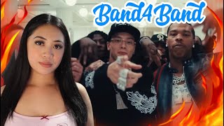 BAND4BAND  CENTRAL CEE FT LIL BABY MUSIC VIDEO REACTION [upl. by Herr291]