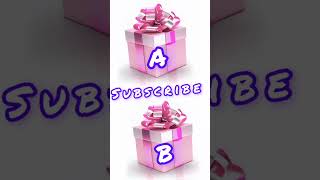 Chuse Ab box 🤔 song vairalshort popular gift sort mystreybox [upl. by Ciredor122]