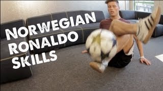 Tobias Becs Freestyle  the Norwegian Ronaldo  STRskillSchool [upl. by Noni]