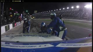 2024 Daytona Xfinity  21 Austin Hill Chevrolet Camaro  Crash Onboard [upl. by Finer885]