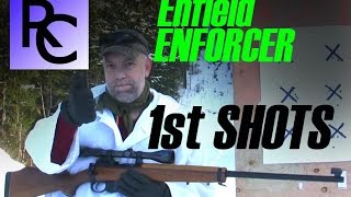 ENFIELD ENFORCER  1st SHOTS [upl. by Nnawaj]