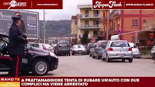 A Frattamaggiore tenta di rubare unauto con due complici ma viene arrestato [upl. by Rehpotsirhk]