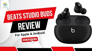 Beats Studio Buds Review  Noise Cancelling Earbuds for Both Apple amp Android earbuds gadgets [upl. by Teevens15]