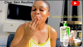 HOW TO CLEAR YOUR SKIN FROM DARK SPOTS  TEXTURE  Night Routine [upl. by Anatola]