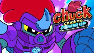 Chuck Chicken Power Up 💥 Best episodes collection ☀️ Superhero cartoons [upl. by Chute766]