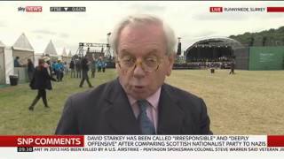 Historian David Starkey Compares SNP To Nazis [upl. by Sahc]