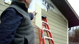 How to Flash Joints in James Hardie Siding [upl. by Eirellav925]