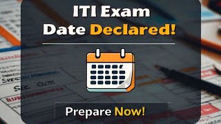 ITI EXAM DATE TIMETABLE 2024 MALAYALAMre upload [upl. by Ahsirtal]