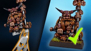 How to Remove and Replace Bases on Warhammer Models  Modeling and Hobby Tutorial [upl. by Tamanaha899]