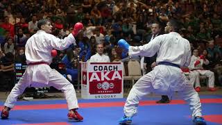 2024 PKF  qualification match for Pamplona Male Team Kumite  ARGENTINA vs COLOMBIA [upl. by Dionysus]