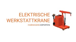 Elektrische werkstattkrane  hubwagenexpertende [upl. by Namolos60]