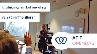 Huidige behandelingen van atriumfibrilleren wat zijn de uitdagingen  AFIP open dag 7 dec 2019 [upl. by Ellenod909]