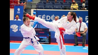 Top KARATE actions of Olympic Qualification Tournament  WORLD KARATE FEDERATION [upl. by Alfie29]