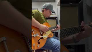 Playing a 1958 Gretsch 6120 that Belonged to Steve Wariner at Gruhn Guitars in Nashville [upl. by Rozalin427]