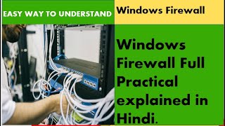 firewall settings in windows 10  firewall in hindi  firewalls and network security [upl. by Ayamahs]