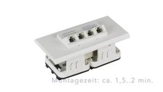 MICROSENS MicroSwitch Einbauset MS140040BR2 DE Version [upl. by Annaeoj586]