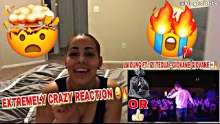 LAIOUNG FT IZI TEDUA  GIOVANE GIOVANE 🔥 OFFICIAL MUSIC VIDEO REACTION MUST WATCH [upl. by Wolsniw]