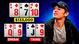 When BOTH PLAYERS Hit a DREAM Poker FLOP [upl. by Amathiste]