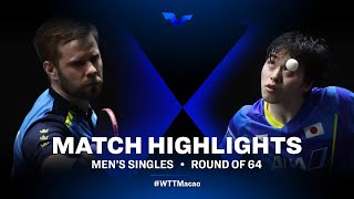 Masataka Morizono vs Jon Persson  WTT Star Contender Doha 2021  Mens Singles  R64 Highlights [upl. by Undine467]