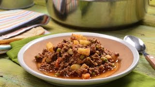 Picadillo a la Mexicana Clásico  Plato Fuerte Fácil [upl. by Eelatsyrc]