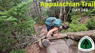 Hut Hopping in the Beautiful White Mountains  Appalachian Trail Thru Hike 2024 Day 149 [upl. by Doerrer563]