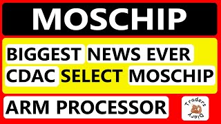 moschip share news  india’s processor era  moschip को शामिल किया  CDAC  5 July AGM [upl. by Okiman473]