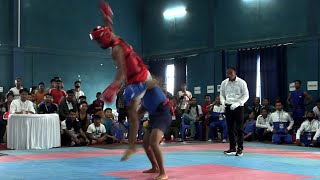 Final Mankho T Konyak Mon 🆚 Kambo Yepthomi Zunheboto56 kg wushuNagaland Olympic Games 2022 [upl. by Alatea]