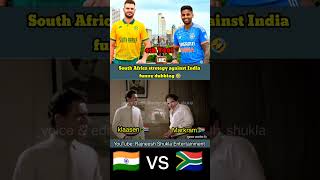 South Africa stretegy against India T20i funny dubbing 🤣 shorts rajneeshshukla indiavssouthafrica [upl. by Aittam]