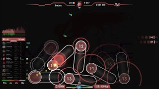 119⭐ badeu  WALKUERE  Ikenai Borderline Uncrossable Borderline 7571 4 0pp 19❌  osu [upl. by Ecirp]