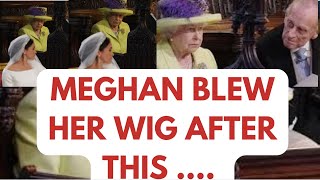 MEGHAN BLEW HER WIG AFTER SEEING THIS FROM THE QUEEN LATEST news meghan meghanmarkle [upl. by Hilario]