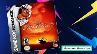 The Lion King 1 12 🐛  Gameboy GameCube Player Gameplay [upl. by Dedrick]