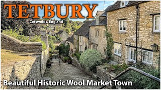 TETBURY Cotswolds  Historic Town Walk  Famous Chipping Steps amp Cottages [upl. by Malek]