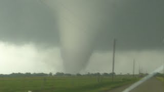 Tornado at Windthorst Texas  May 25 2024 [upl. by Amiarom]