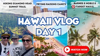 Hawaii amp Disney Cruise Line Vacation 2024 Day 1  Diamond Head Summit Hike  Target Haul [upl. by Atena]