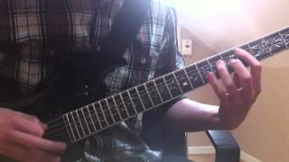 Municipal Waste  Sadistic Magician Guitar Cover [upl. by Laktasic]