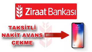 Ziraat Bankası Taksitli Nakit Avans  Taksitlendirme Nasıl Yapılır Ziraat Mobil [upl. by Asillem]