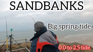 BIG SPRING TIDE SANDBANKS  poole dorset [upl. by Ayita45]